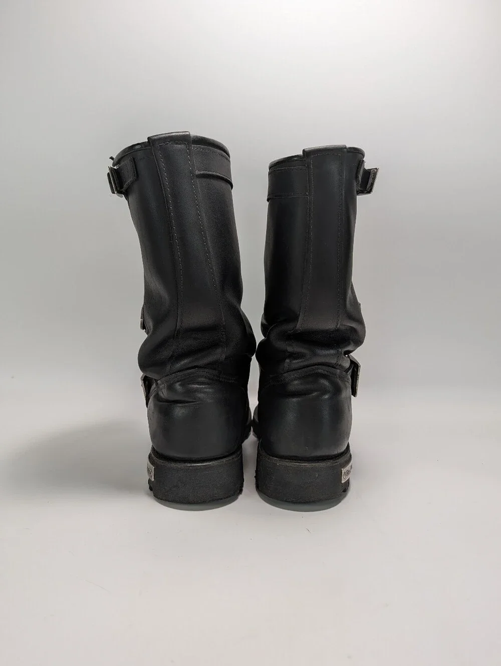 Red Wing Boots Black Engineer Motorcycle Boots 970